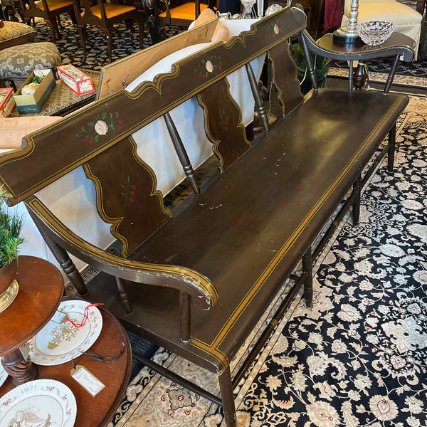 Antique Painted Bench