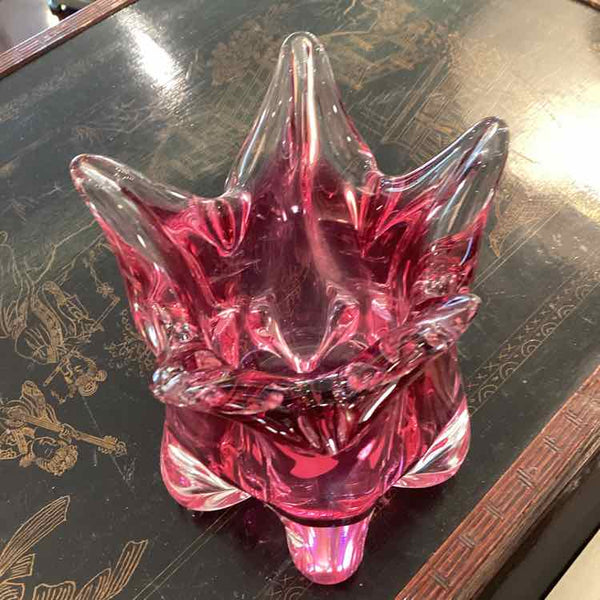 Hospopka Pink Glass Vase