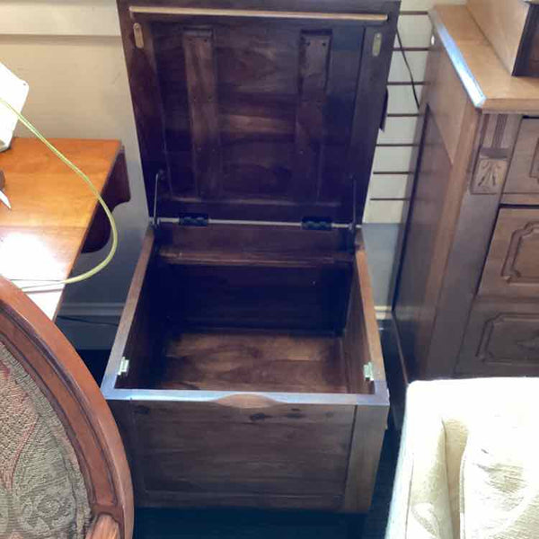 Crate & Barrel Storage Side Table