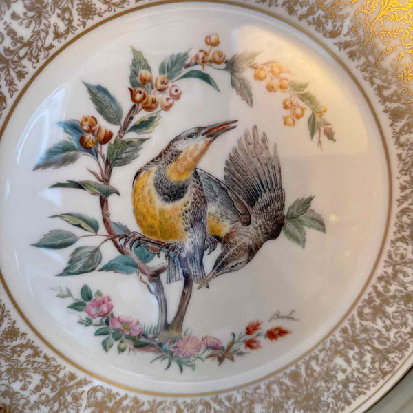 Lenox Framed Meadowlark  Plate