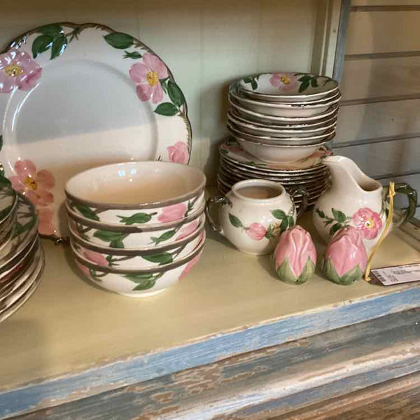 "As Is" 75 Piece Franciscan "Desert Rose" China