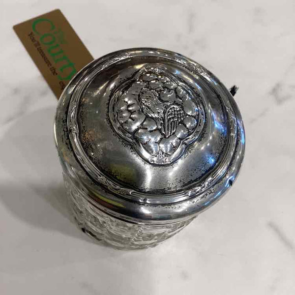 Sterling Silver Crystal Box