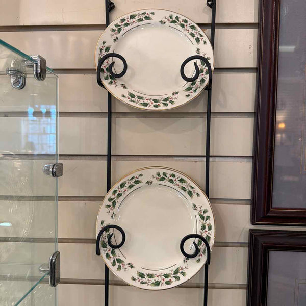 Holly China Plates - Set of 6