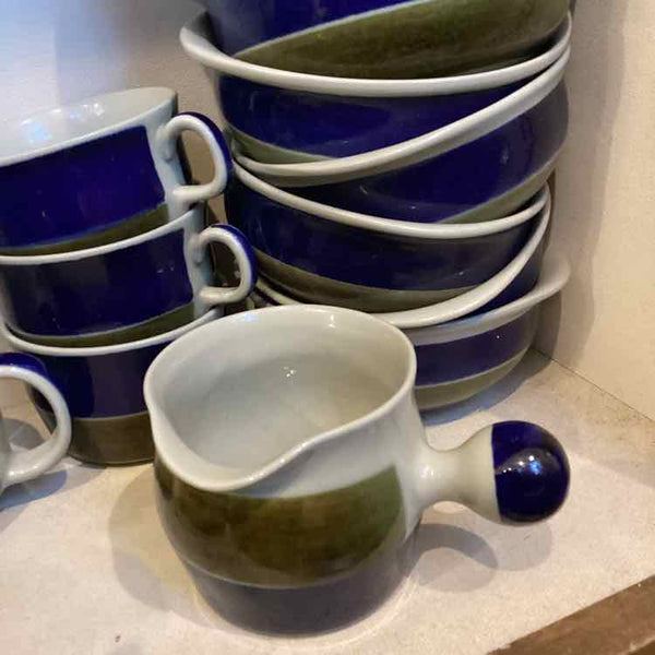 65 Piece Set of Rorstrand Elisabeth Stoneware