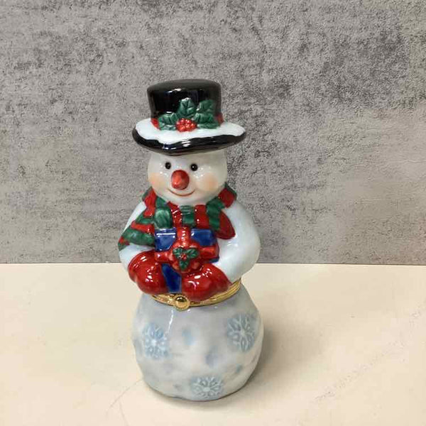Snowman Hinged Box