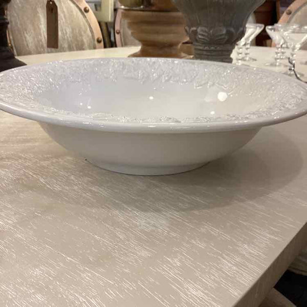 White Grape Vine Bowl
