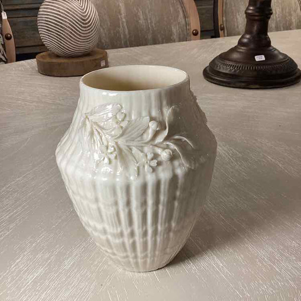 Belleek Rose Vase