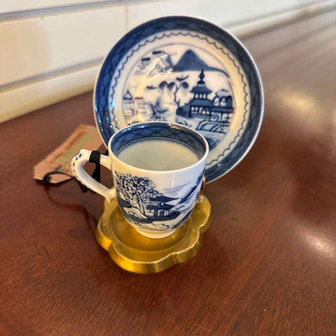 Mottahedeh Demitasse Cup Display