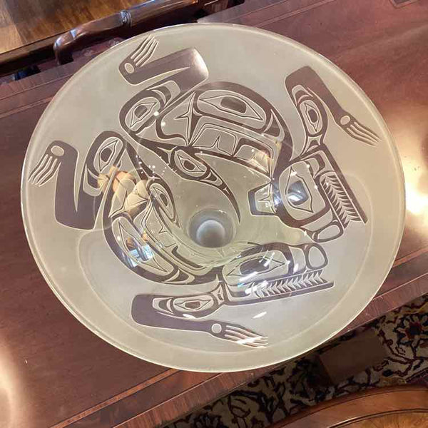 Preston Singletary Native American Glass Hat