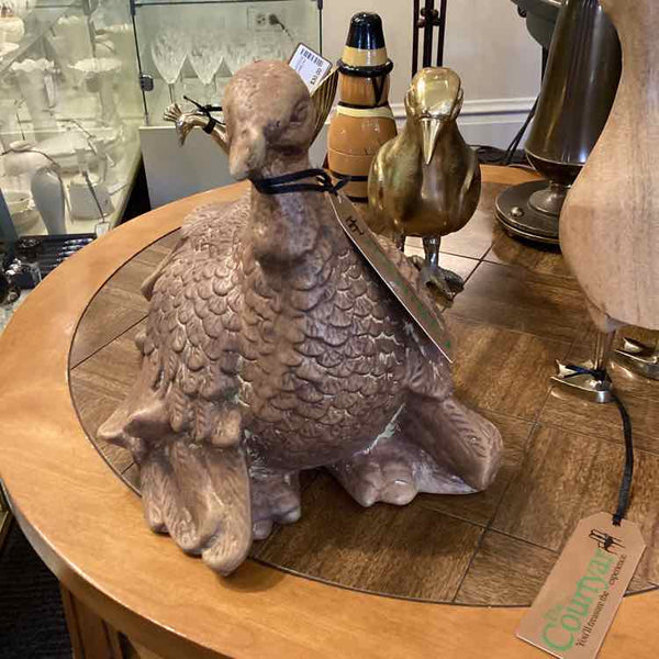 Brown Ceramic Turkey