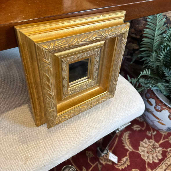 Gold Double Framed Mirror