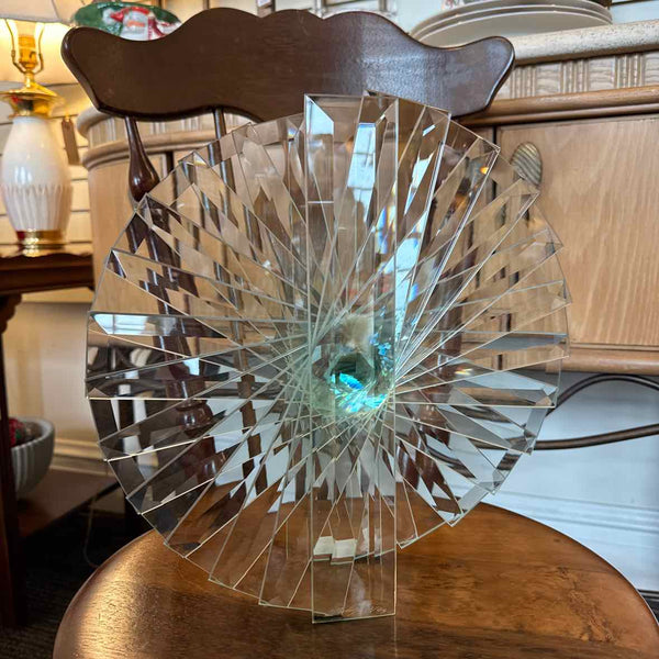 "Spiral Motion" Glass Sculpture