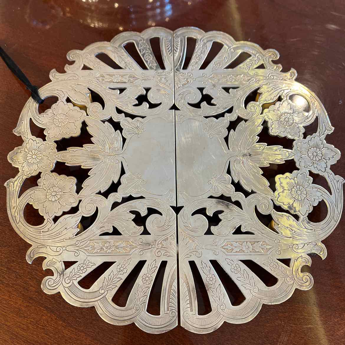 Silverplate Trivet