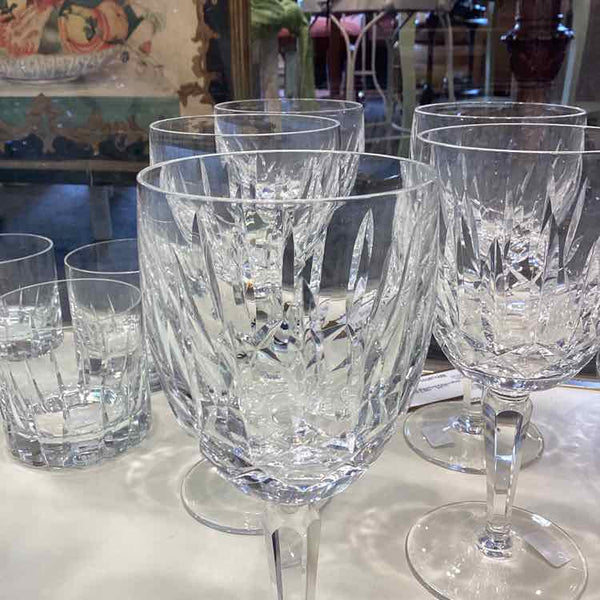 Five Waterford Kildare Wine Glasses
