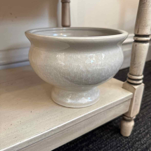 Cream Pottery Bowl