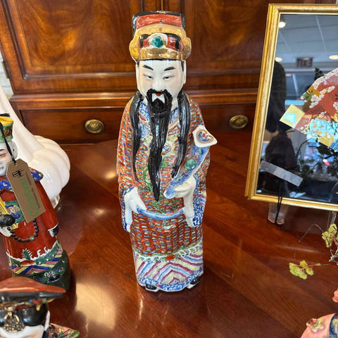 Male Asian With Beard Figurine