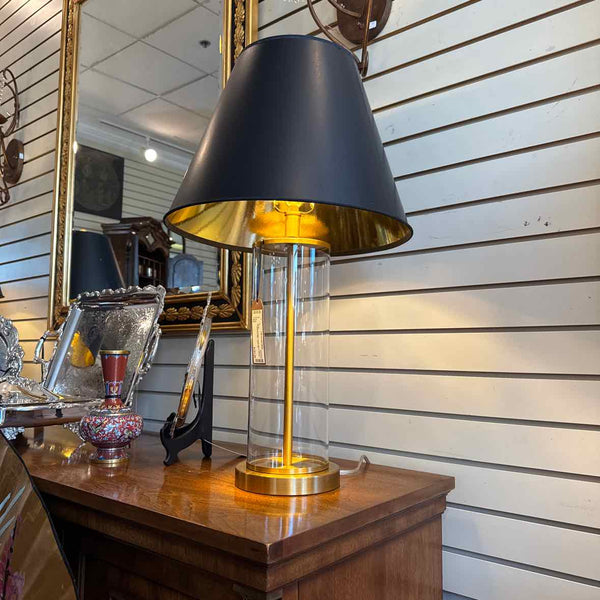 Pair of Ralph Lauren Glass Lamps