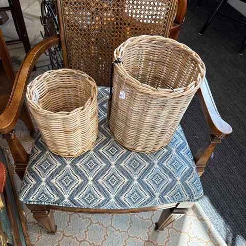 Two Round Baskets