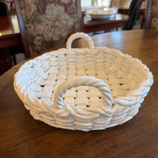 Woven Pottery Bowl