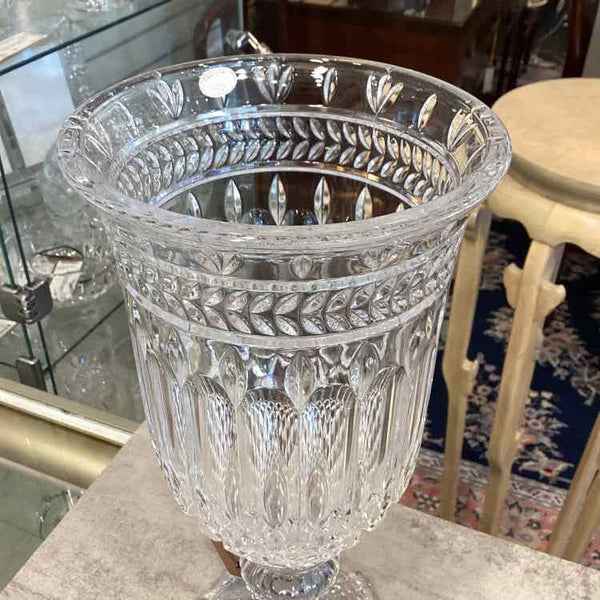 Crystal Pedestal Vase