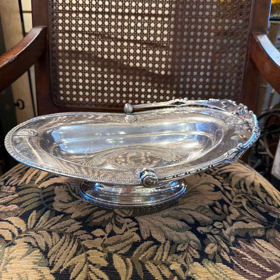 19thC SLP Bridal Basket