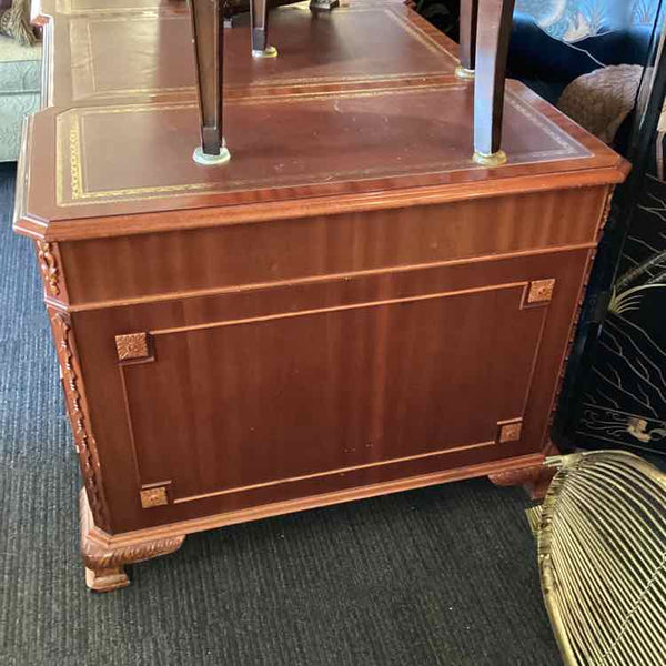 Partner English Georgian Style Mahogany Desk