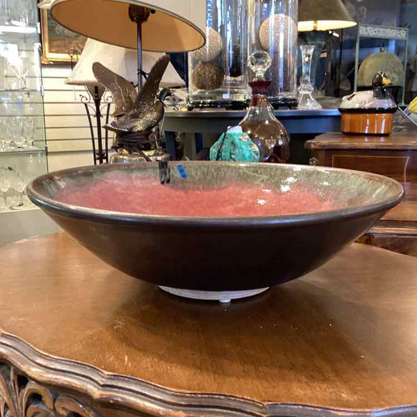 Plum And Sage Pottery Bowl