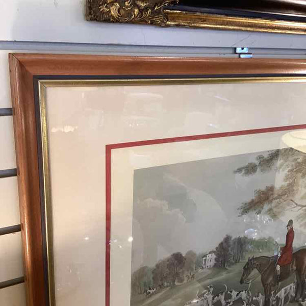Hunt Scene Engraving "Winfield"
