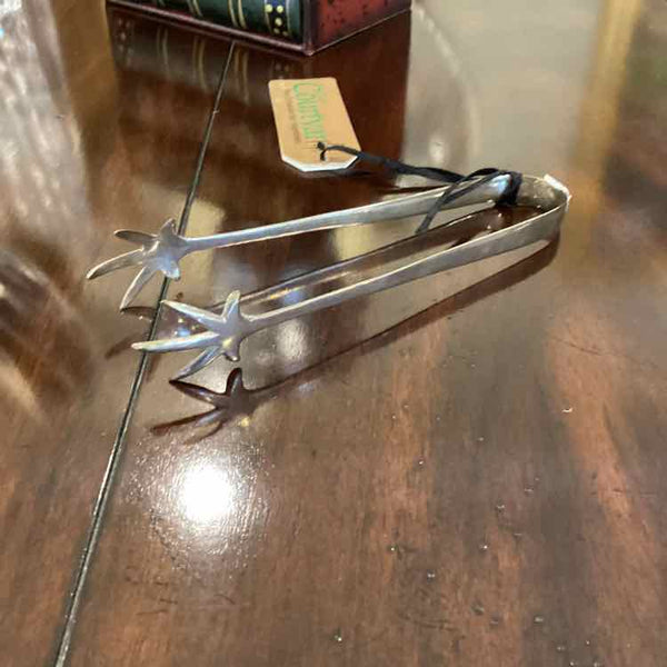 Silver Plate Ice Tongs