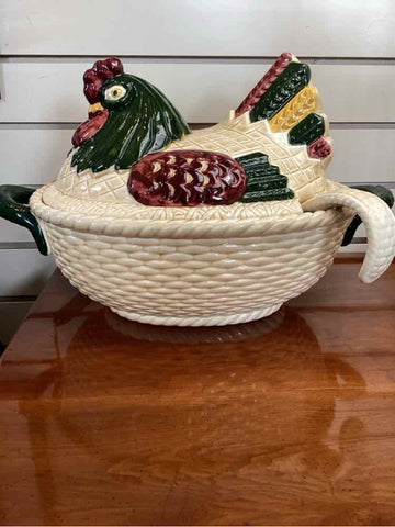 Rooster Soup Tureen