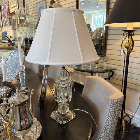 Crystal Lamp With Prisms