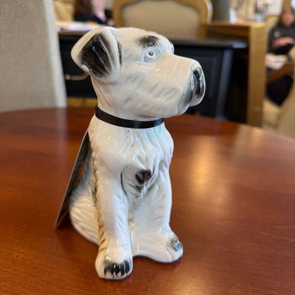 Vintage Ceramic Terrier Figurine
