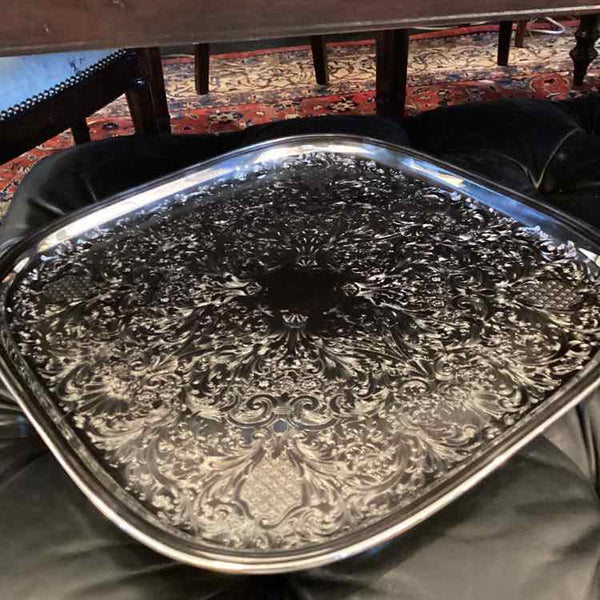 Square Silverplate Tray