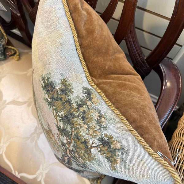 English River Scene Pillow