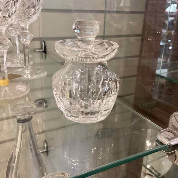 Waterford "Lismore" Jam Jar with Lid