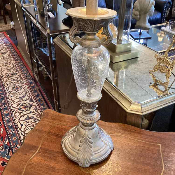 Glass And Resin Lamp