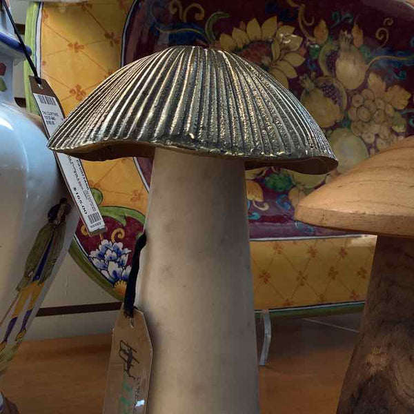 Metal And Marble Mushroom