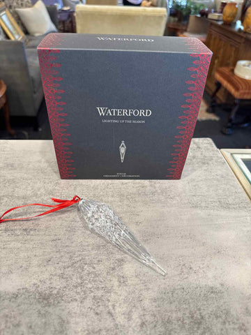 Waterford Icicle Ornament w/Box