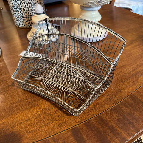 Silverplate Letter Holder