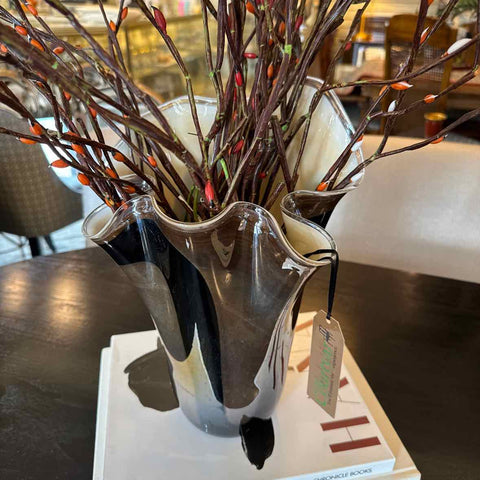 Handblown Art Glass Vase