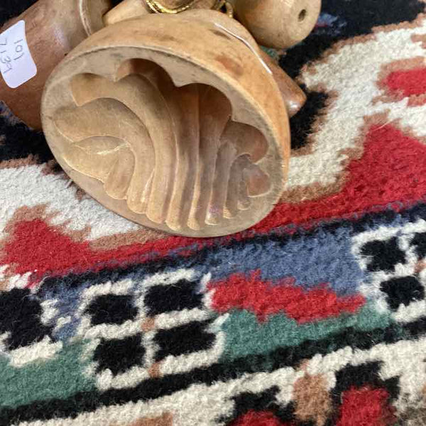 Antique Butter Mold Collection - Set of 4