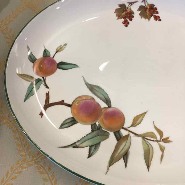 Royal Worcester Evesham Oval Platter