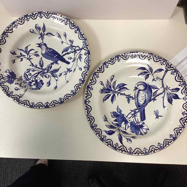 Pair H.B. Choisy French Japonnaise Plates