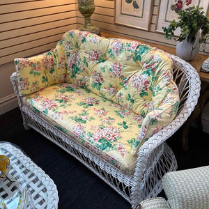 Wicker Loveseat