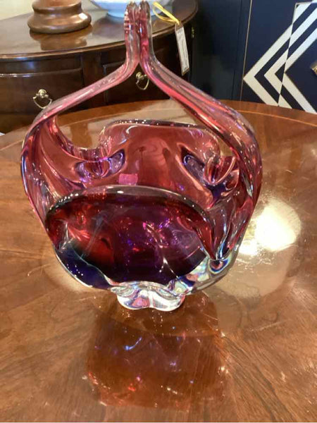 Murano Glass Basket
