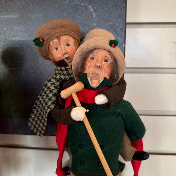 Byers' Choice Bob Cratchit And Tiny Tim