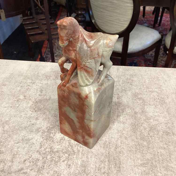 Stone Carved Horse