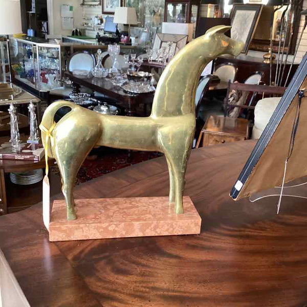 Sarreid Brass Horse Sculpture