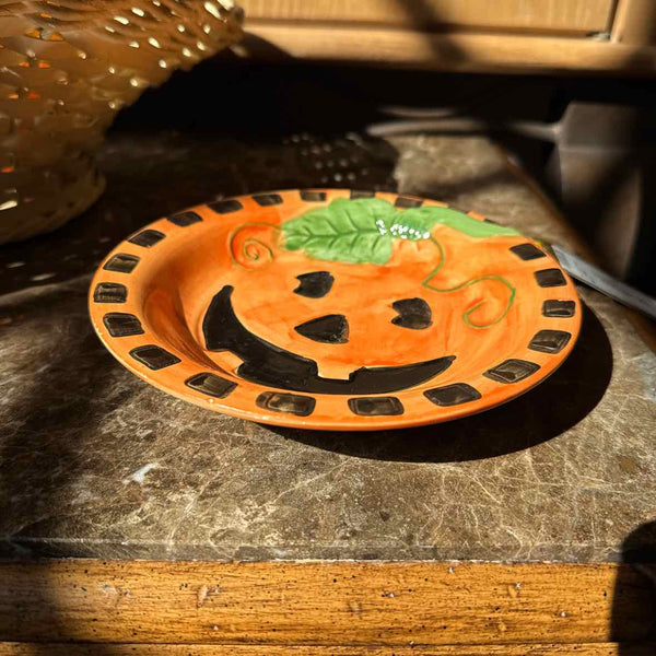 Jack O Lantern Plate