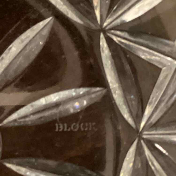 Block Crystal Bowl